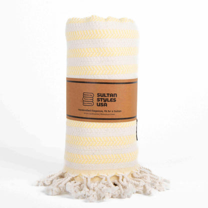 Turkish towel, lightweight, absorbent, eco-friendly, 100% cotton, sand-resistant