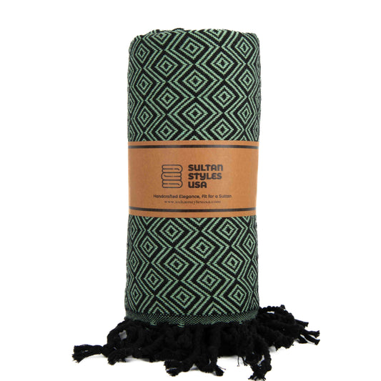 Turkish towel, lightweight, absorbent, eco-friendly, 100% cotton, sand-resistant OEKO-TEX Certified

