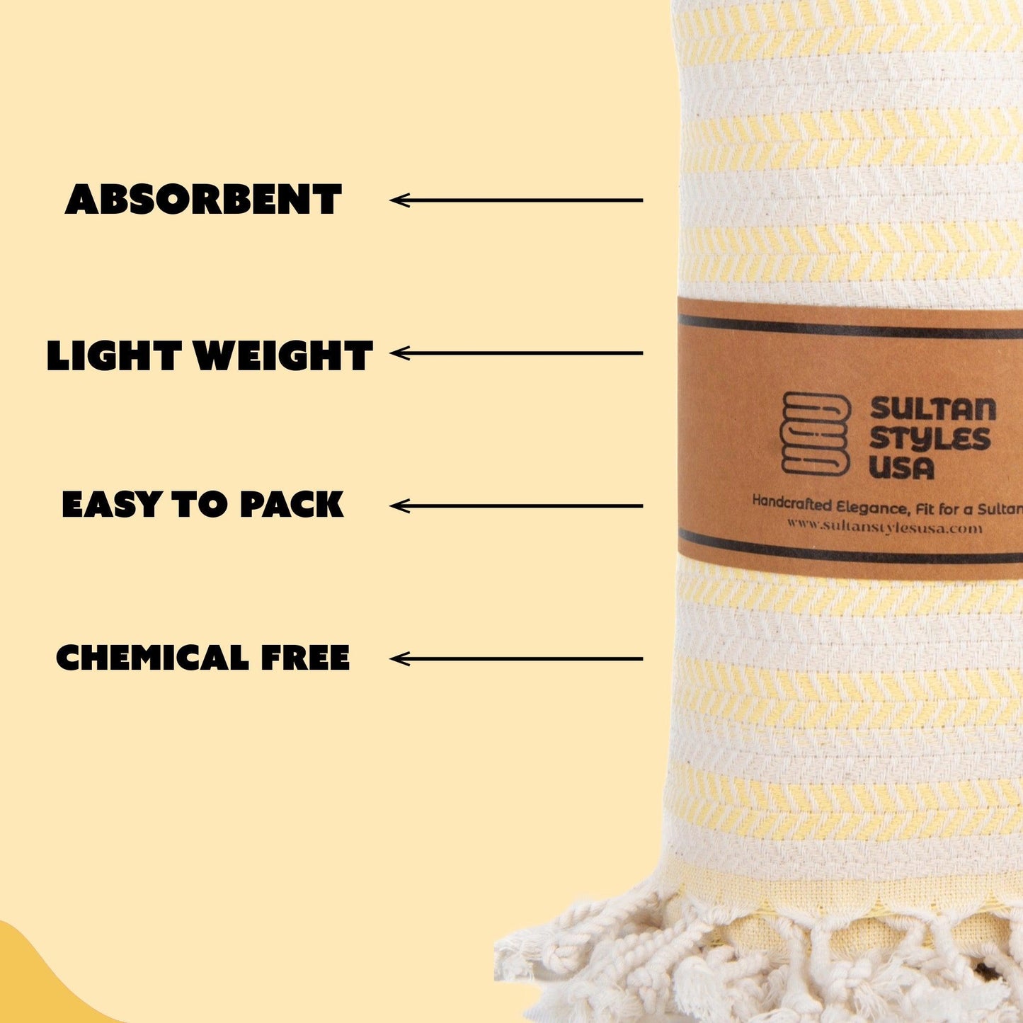 Turkish towel, lightweight, absorbent, eco-friendly, 100% cotton, sand-resistant