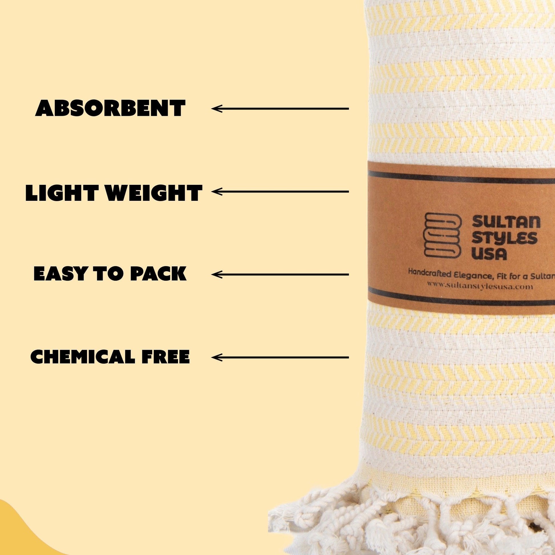 Turkish towel, lightweight, absorbent, eco-friendly, 100% cotton, sand-resistant